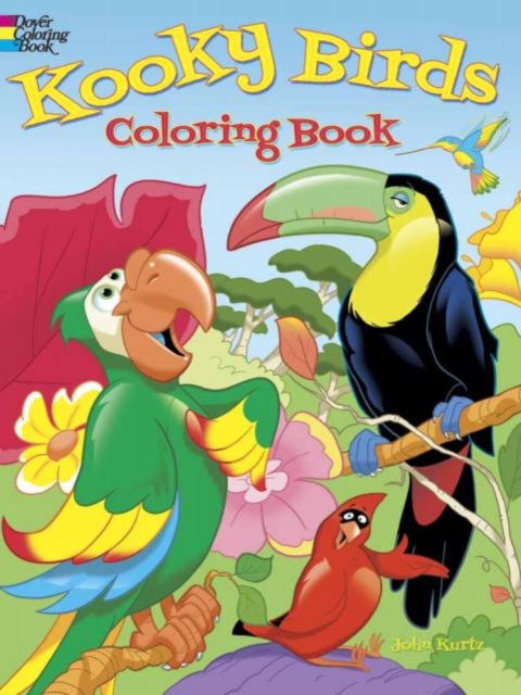 Kooky Birds Coloring Book, Paperback / softback Book