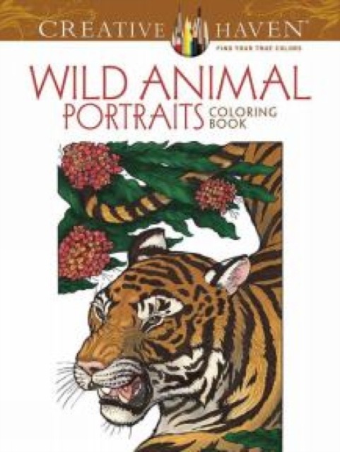 Creative Haven Wild Animal Portraits Coloring Book, Paperback / softback Book