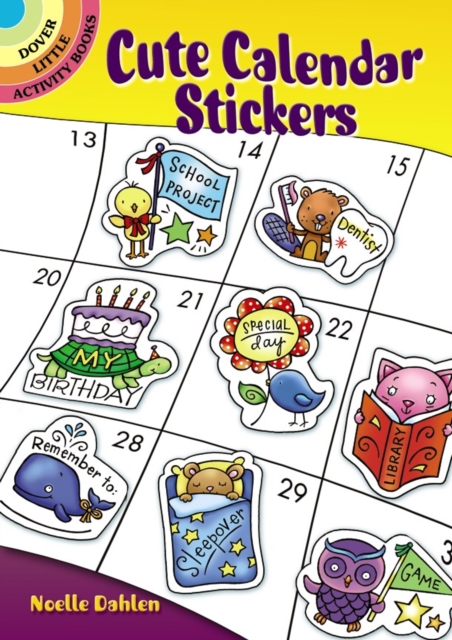 Cute Calendar Stickers, Paperback / softback Book