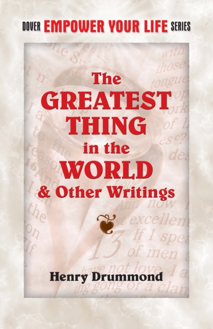 The Greatest Thing in the World and Other Writings, EPUB eBook