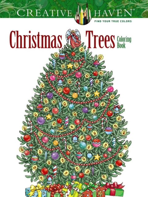 Creative Haven Christmas Trees Coloring Book, Paperback / softback Book