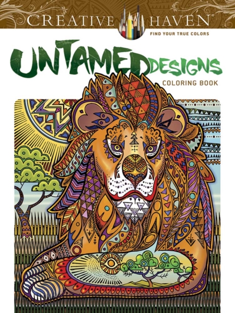 Creative Haven Wild Animal Designs Coloring Book, Paperback / softback Book