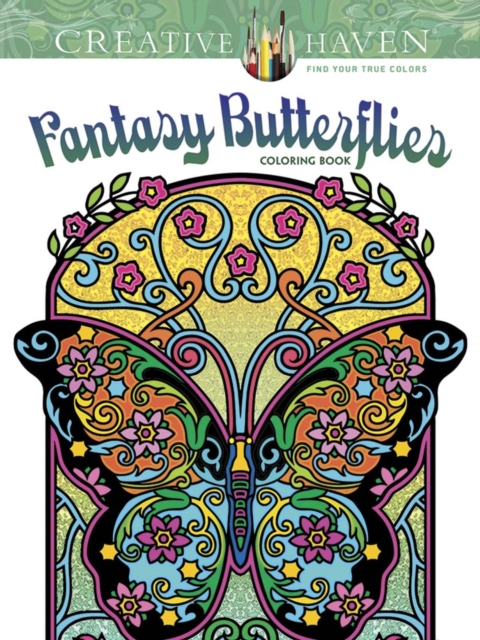 Creative Haven Fantasy Butterflies Coloring Book, Paperback / softback Book