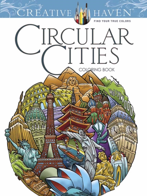 Creative Haven Circular Cities Coloring Book, Paperback / softback Book