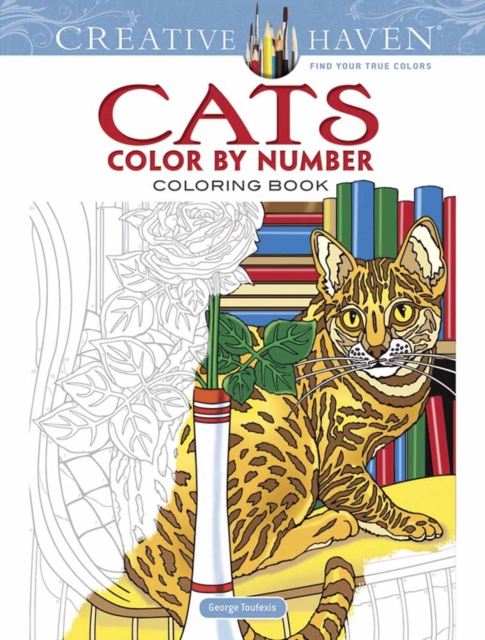 Creative Haven Cats Color by Number Coloring Book, Paperback / softback Book