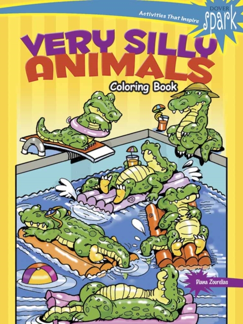 Spark Very Silly Animals Coloring Book, Paperback / softback Book