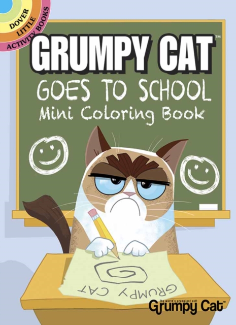 Grumpy Cat Goes to School Mini Coloring Book, Paperback / softback Book
