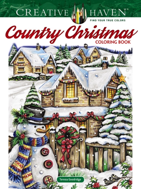 Creative Haven Country Christmas Coloring Book, Paperback / softback Book