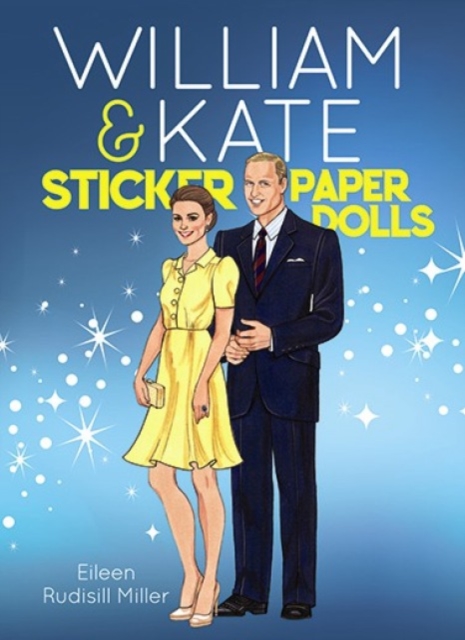 William & Kate Sticker Paper Dolls, Paperback / softback Book