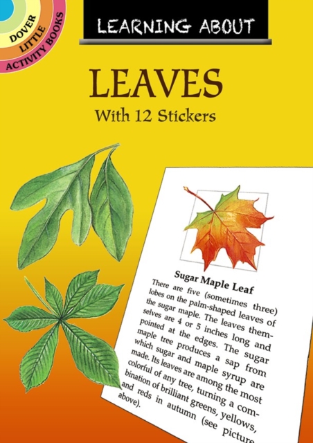 Learning About Leaves : With 12 Stickers, Paperback / softback Book