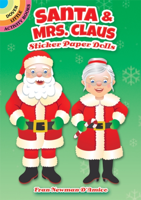 Santa & Mrs. Claus Sticker Paper Dolls, Paperback / softback Book