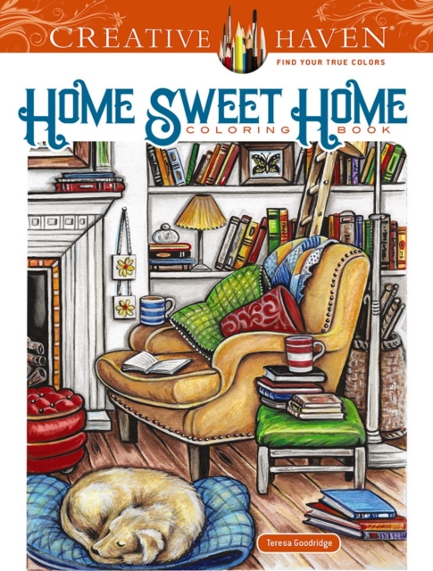 Creative Haven Home Sweet Home Coloring Book, Paperback / softback Book
