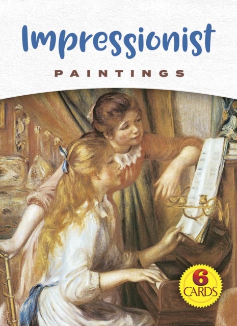 Impressionist Paintings : 6 Cards, Paperback / softback Book