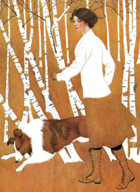 Birches Notebook : Cover Art from Life Magazine, October 28, 1911, Paperback / softback Book