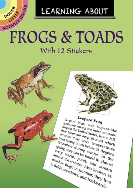 Learning About Frogs and Toads, Paperback / softback Book