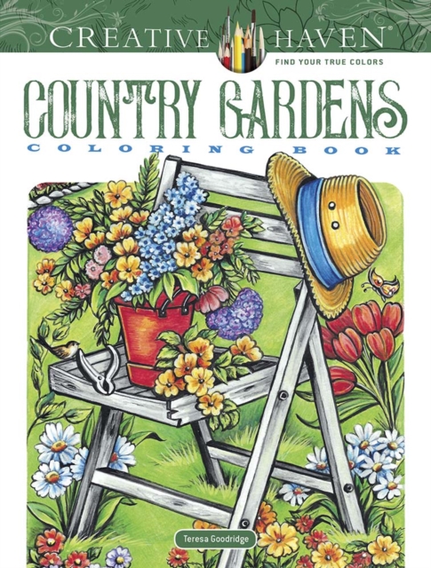 Creative Haven Country Gardens Coloring Book, Paperback / softback Book