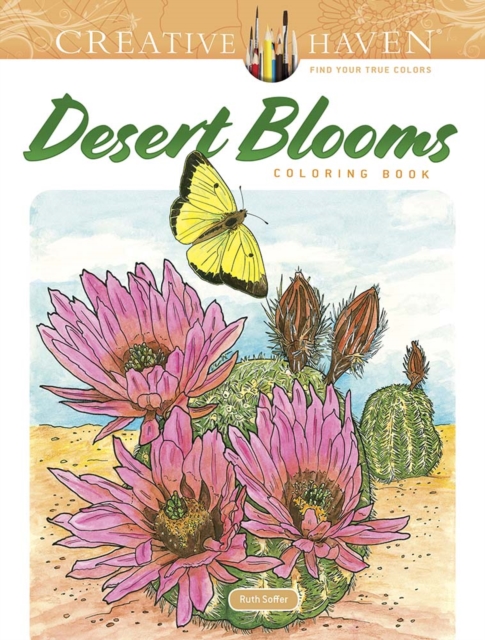 Creative Haven Desert Blooms Coloring Book, Paperback / softback Book