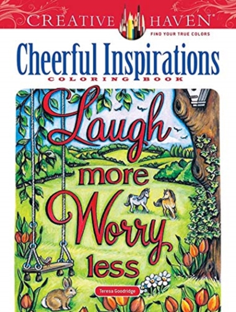 Creative Haven Cheerful Inspirations Coloring Book, Paperback / softback Book