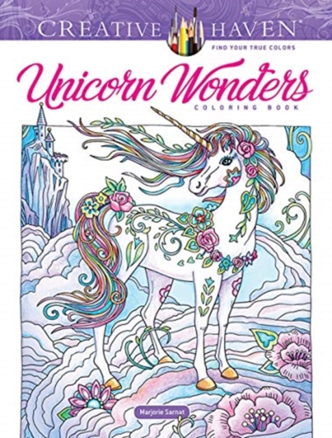 Creative Haven Unicorn Wonders Coloring Book, Paperback / softback Book