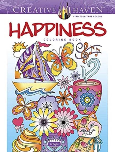 Creative Haven Happiness Coloring Book, Paperback / softback Book