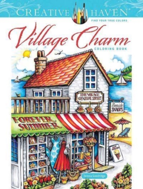 Creative Haven Village Charm Coloring Book, Paperback / softback Book