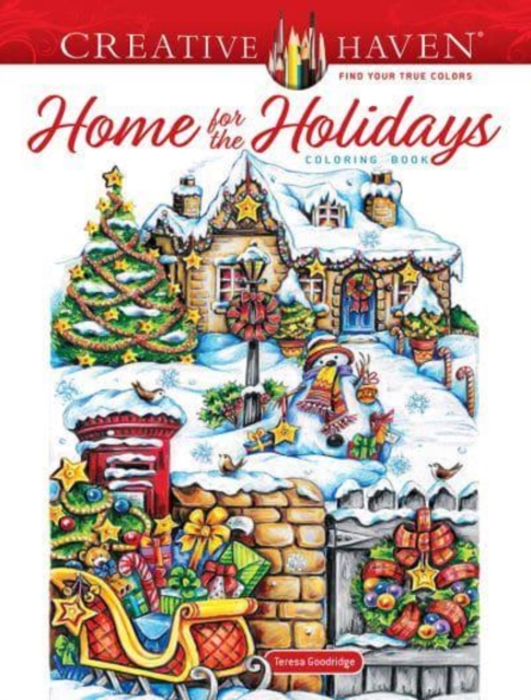 Creative Haven Home for the Holidays Coloring Book, Paperback / softback Book