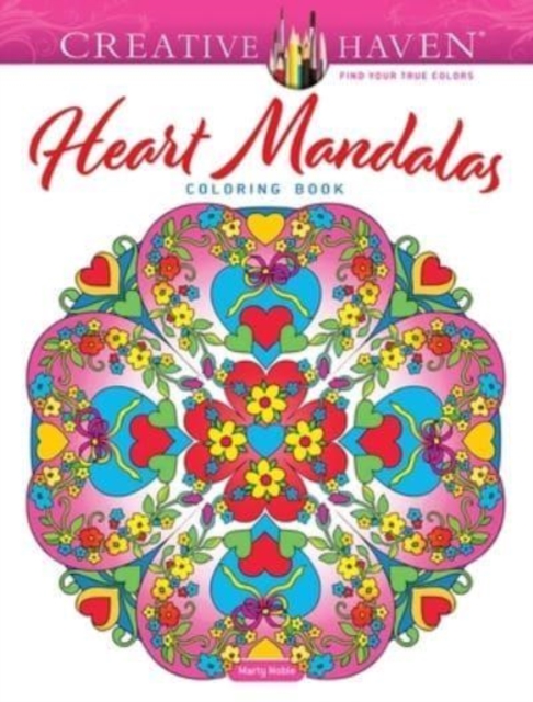 Creative Haven Heart Mandalas Coloring Book, Paperback / softback Book
