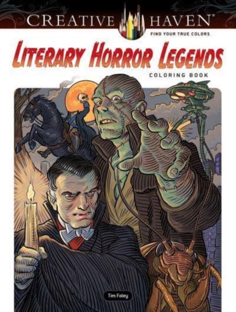 Creative Haven Literary Horror Legends Coloring Book, Paperback / softback Book