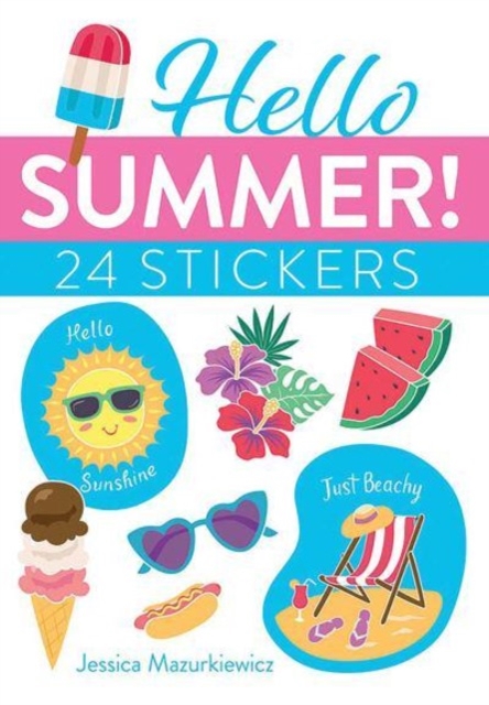 Hello Summer! 24 Stickers, Other merchandise Book