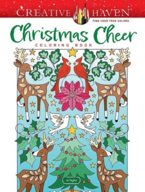 Creative Haven Christmas Cheer Coloring Book, Paperback / softback Book