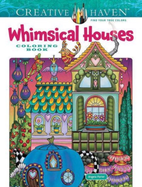 Creative Haven Whimsical Houses Coloring Book, Paperback / softback Book