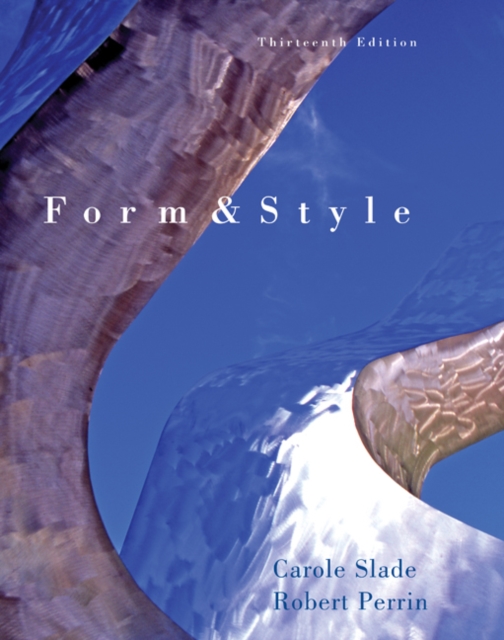 Form and Style (with 2009 MLA Update Card), Spiral bound Book