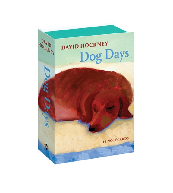 David Hockney Dog Days: Notecards, Postcard book or pack Book