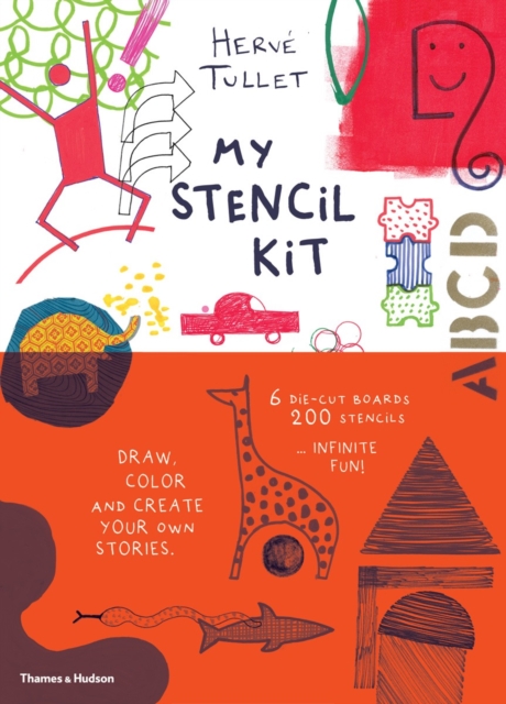 My Stencil Kit : Draw, colour and create your own stories, Paperback / softback Book