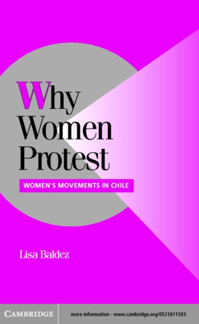 Why Women Protest : Women's Movements in Chile, PDF eBook