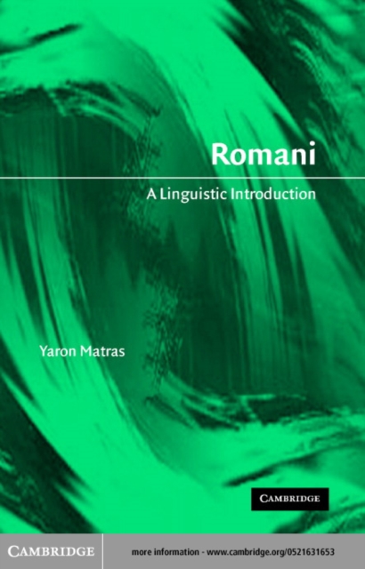 Romani : A Linguistic Introduction, PDF eBook