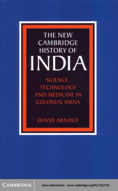Science, Technology and Medicine in Colonial India, PDF eBook