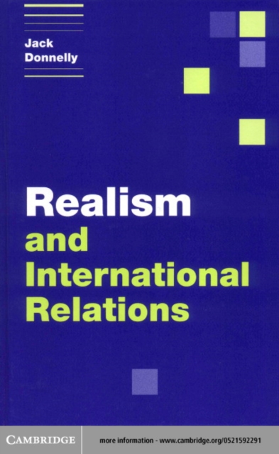 Realism and International Relations, PDF eBook