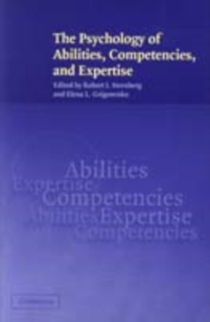 Psychology of Abilities, Competencies, and Expertise, PDF eBook