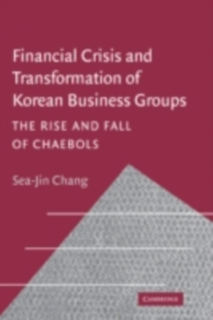Financial Crisis and Transformation of Korean Business Groups : The Rise and Fall of Chaebols, PDF eBook