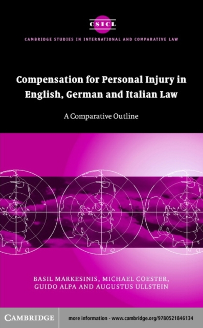 Compensation for Personal Injury in English, German and Italian Law : A Comparative Outline, PDF eBook