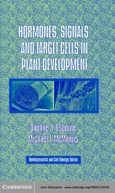 Hormones, Signals and Target Cells in Plant Development, PDF eBook