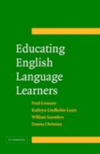Educating English Language Learners : A Synthesis of Research Evidence, PDF eBook
