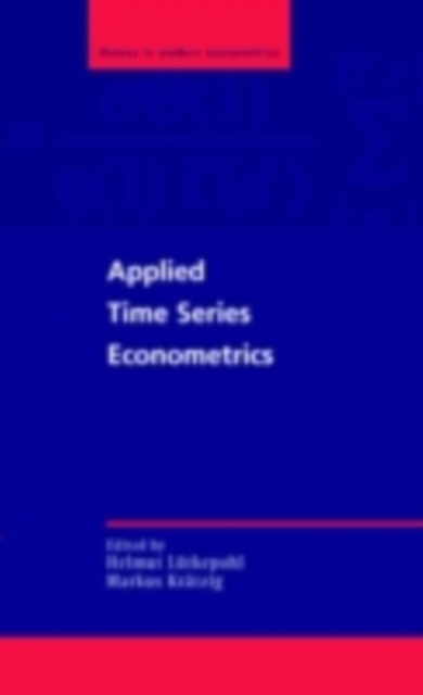 Applied Time Series Econometrics, PDF eBook