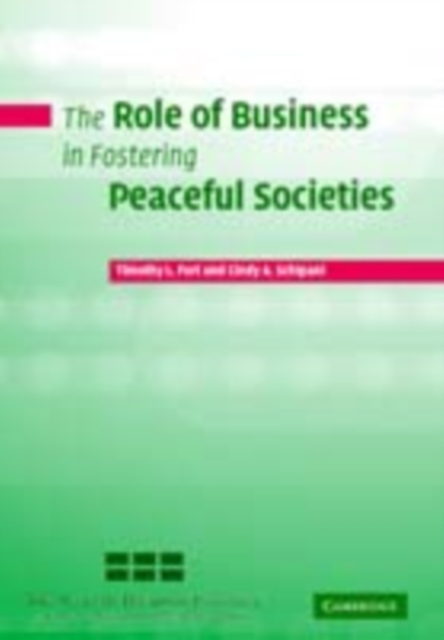 Role of Business in Fostering Peaceful Societies, PDF eBook