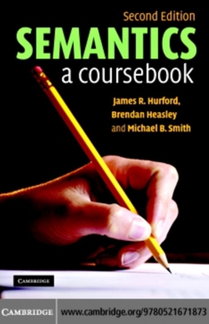 Semantics : A Coursebook, PDF eBook
