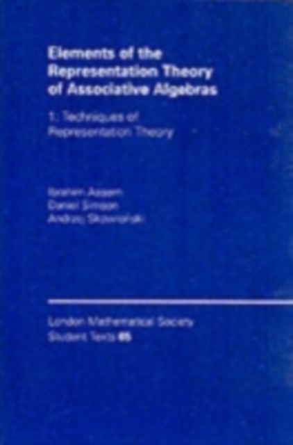 Elements of the Representation Theory of Associative Algebras: Volume 1 : Techniques of Representation Theory, PDF eBook