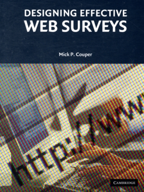 Designing Effective Web Surveys, PDF eBook