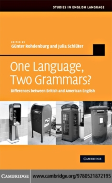 One Language, Two Grammars? : Differences between British and American English, PDF eBook