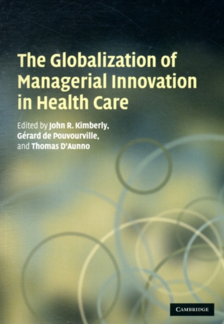 Globalization of Managerial Innovation in Health Care, PDF eBook
